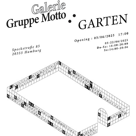 Gruppe Motto - Garten 